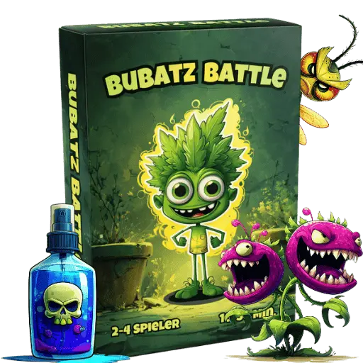 Bubatz Battle - Das erste Cannabis Grow Kartenspiel  Bubatz Battle