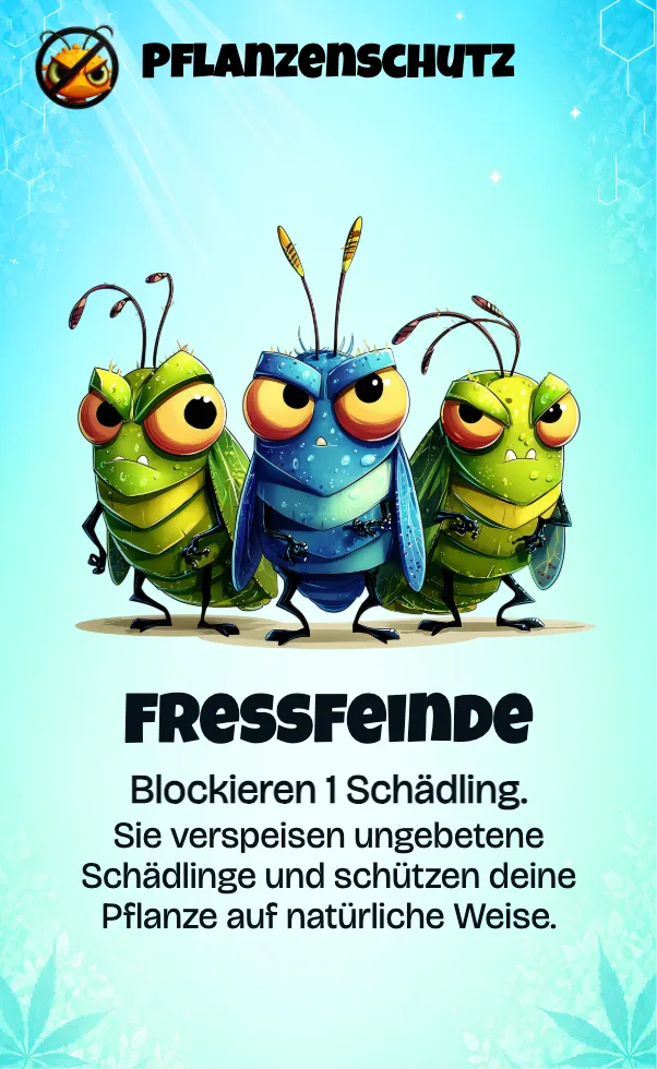 Kartenspiel Karte fressfeinde